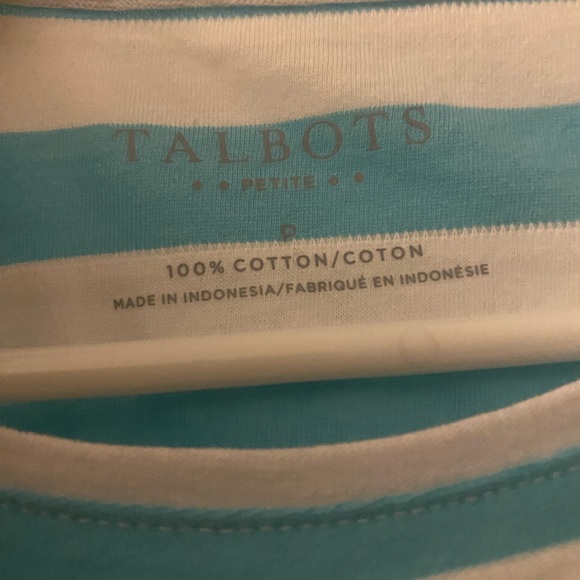 Talbots Petite Small NWT Tee - Picture 2 of 7